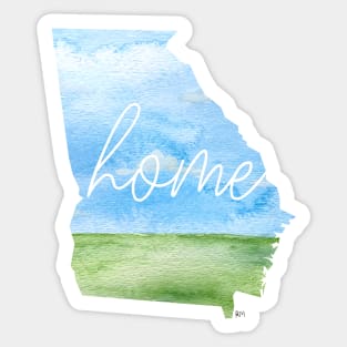 Georgia Home State Sticker